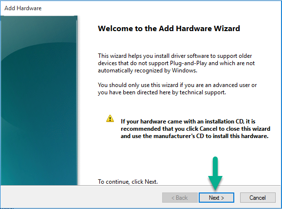 Welcome Wizard
